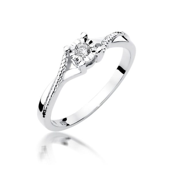 Pierścionek W361 Diament 0