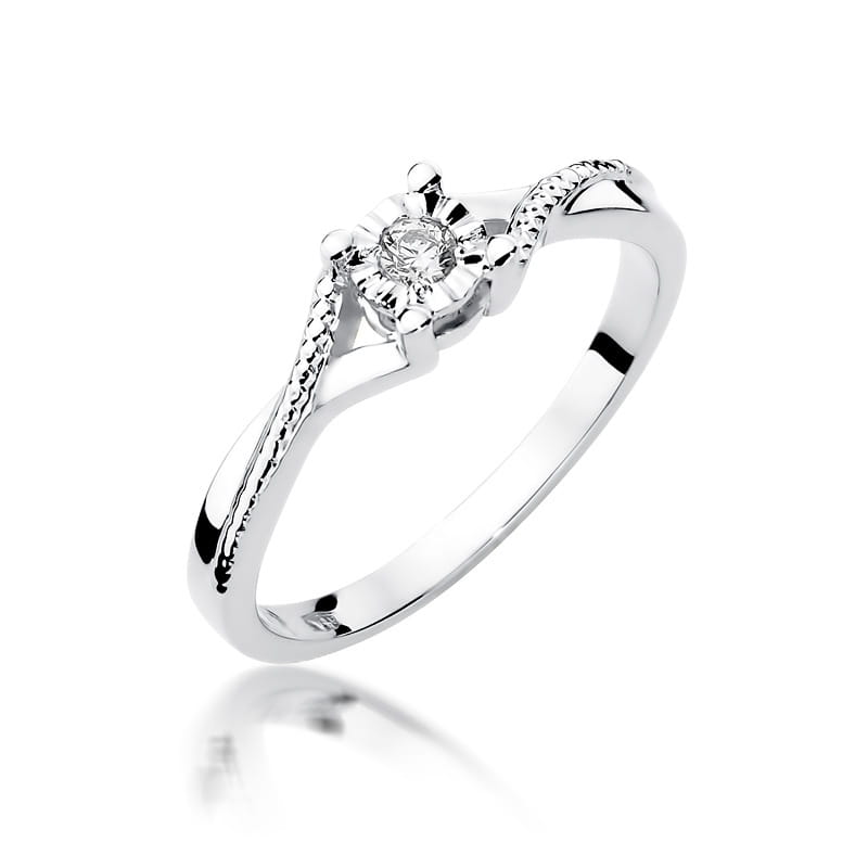 Pierścionek W361 Diament 0