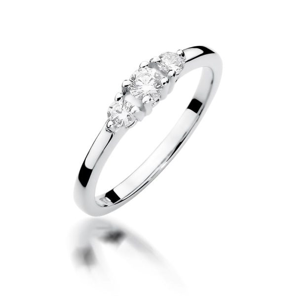Pierścionek W377 Diament 0