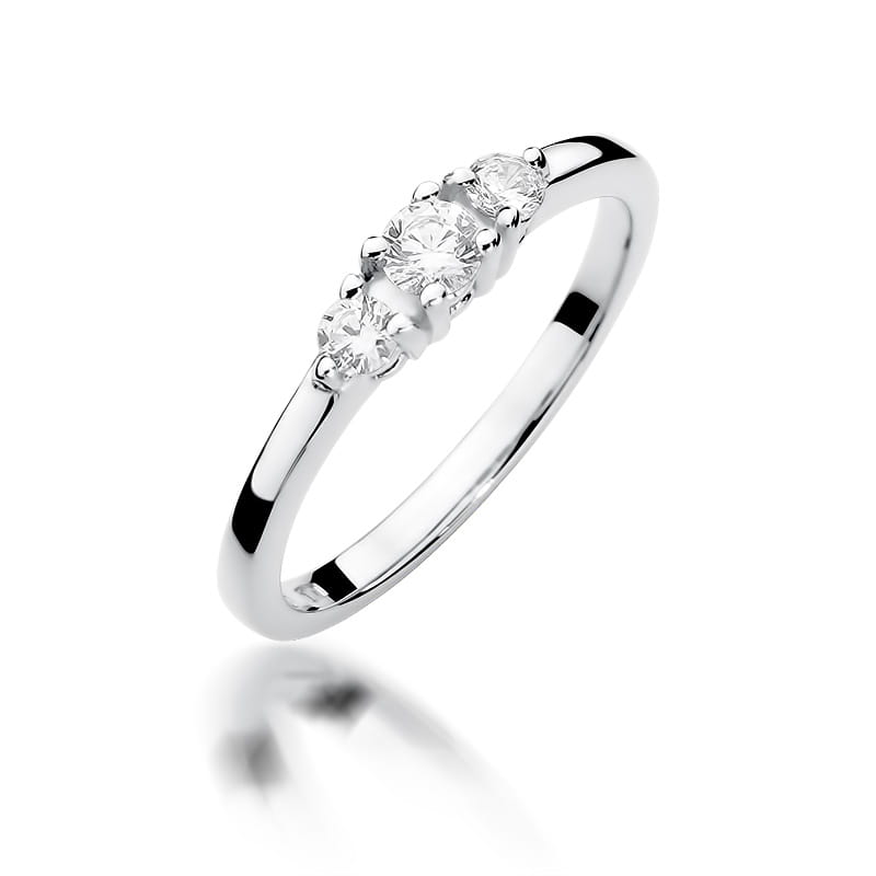 Pierścionek W377 Diament 0