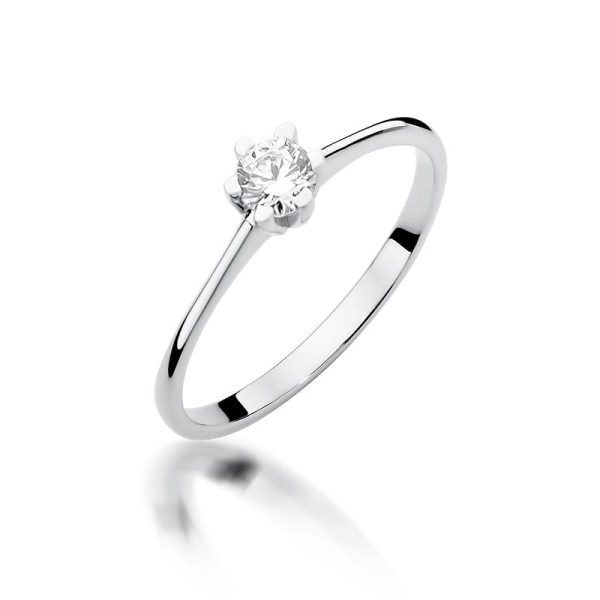 Pierścionek W387 Diament 0