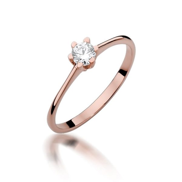 Pierścionek W387 Diament 0