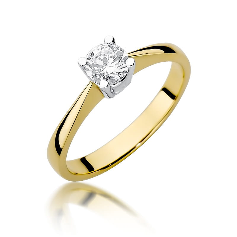 Pierścionek W404 Diament 0