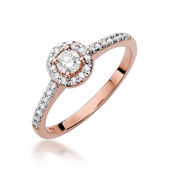 Pierścionek W406 Diament 0
