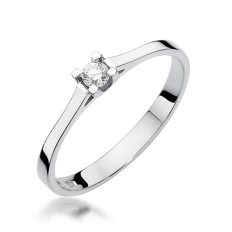Pierścionek W407 Diament 0