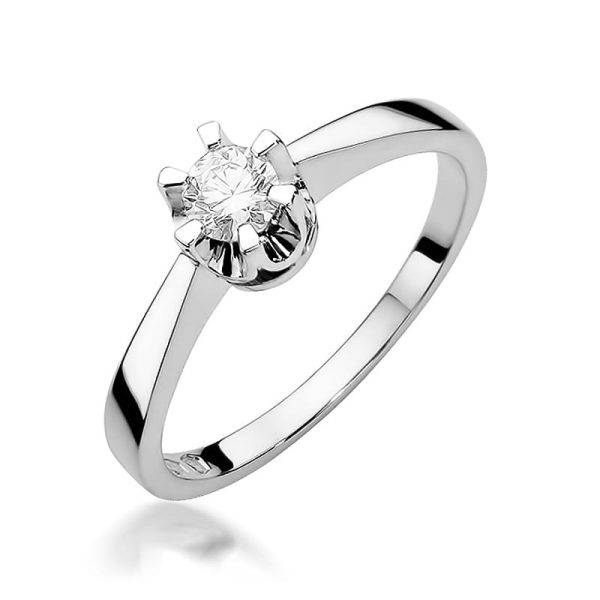 Pierścionek W408 Diament 0
