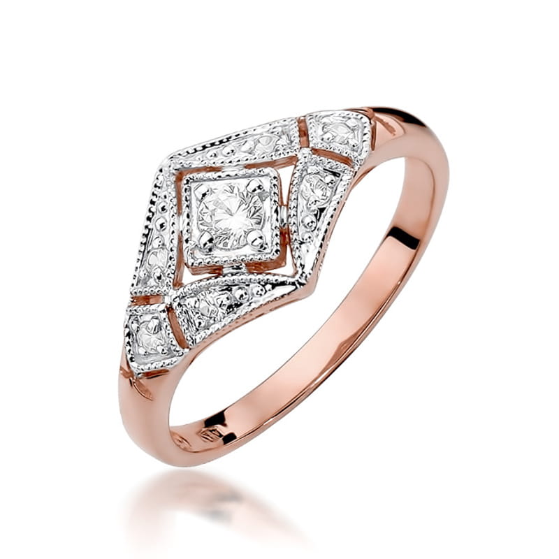 Pierścionek W412 Diament 0