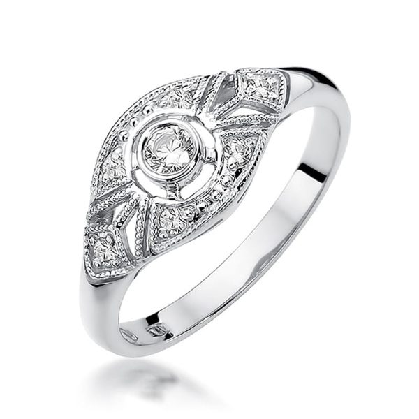 Pierścionek W413 Diament 0