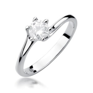 Pierścionek W423 Diament 0