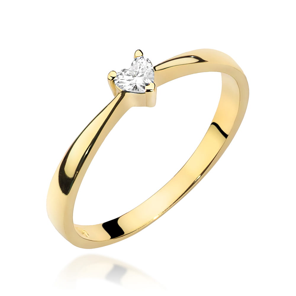 Pierścionek W433 Diament 0