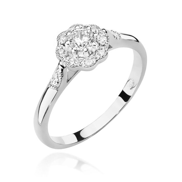 Pierścionek W434 Diament 0