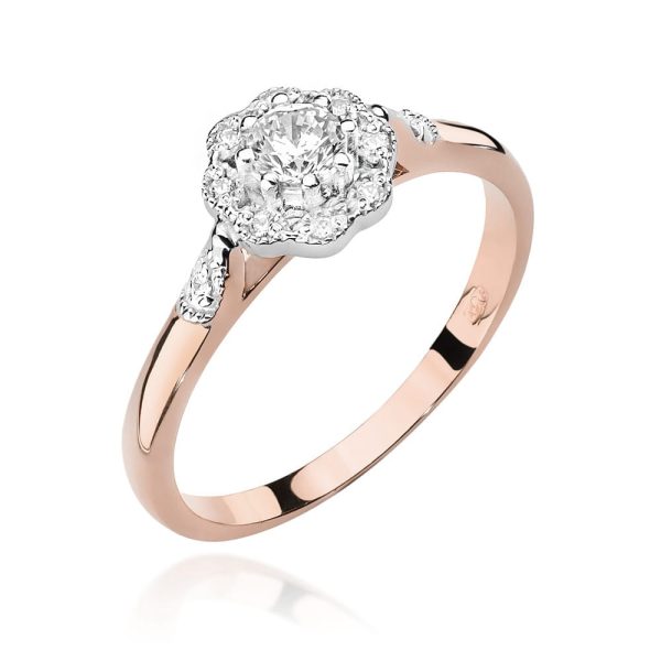 Pierścionek W434 Diament 0
