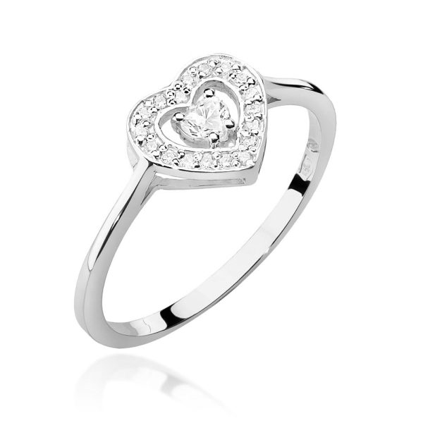 Pierścionek W442 Diament 0