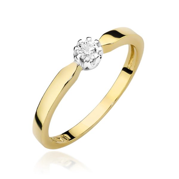 Pierścionek W450 Diament 0