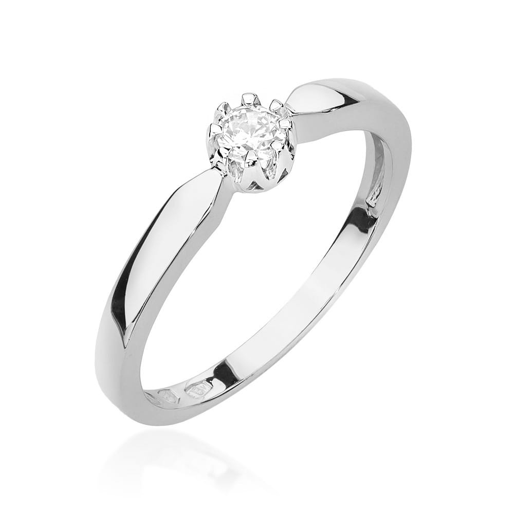 Pierścionek W450B Diament 0