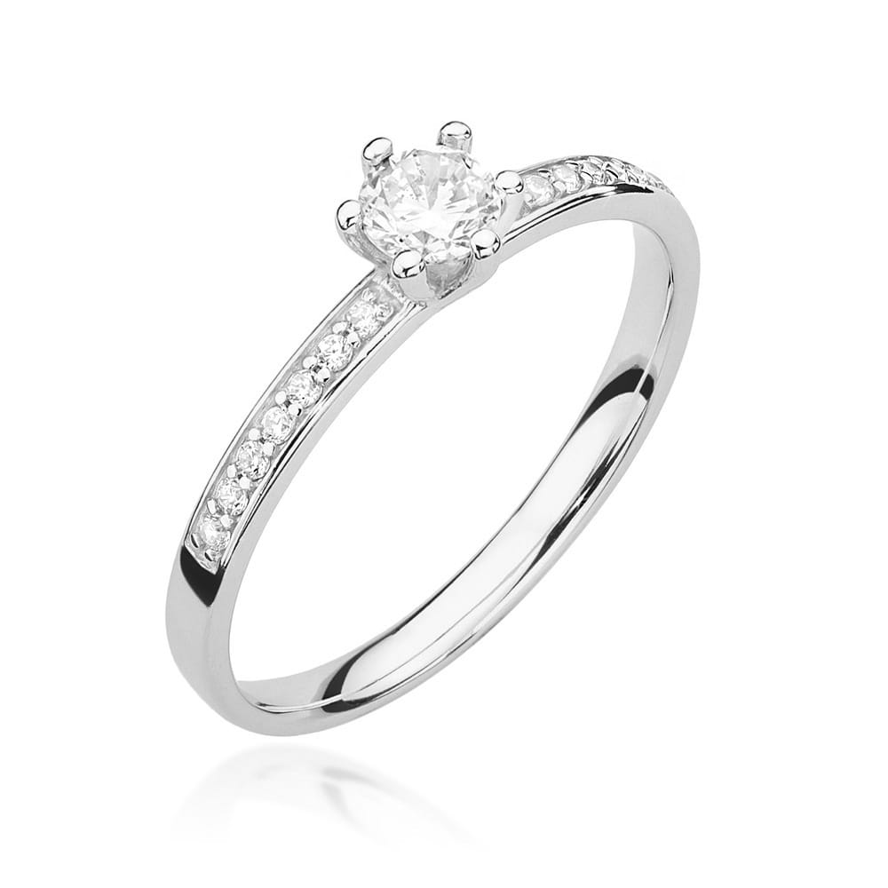 Pierścionek W459B Diament 0