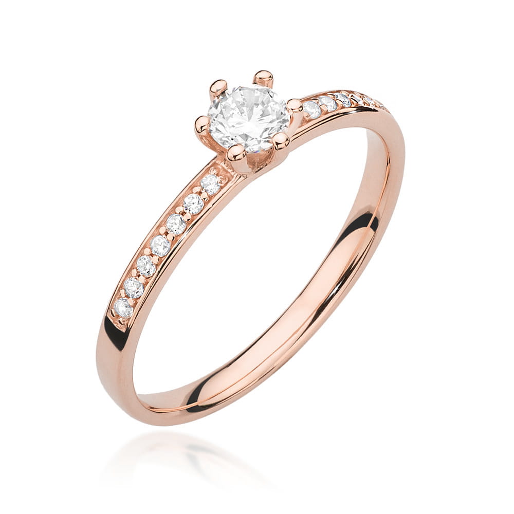 Pierścionek W459B Diament 0