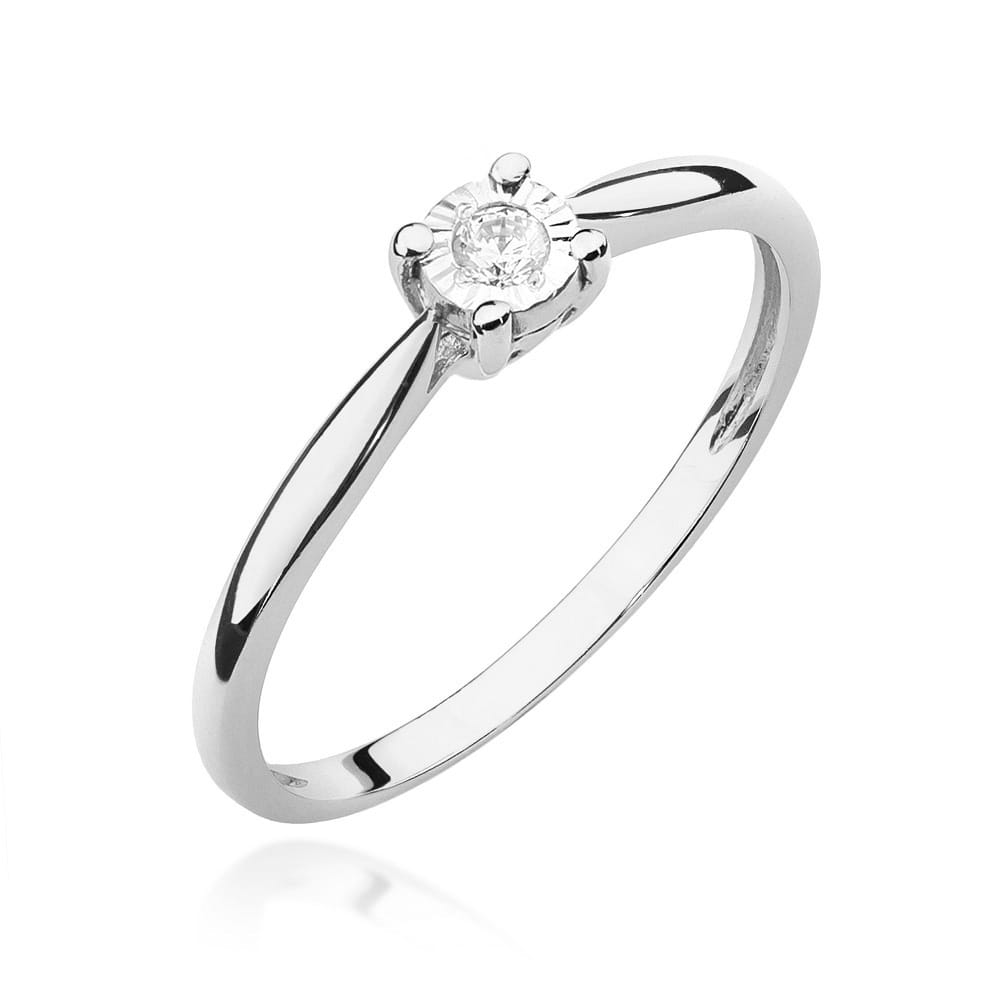 Pierścionek W461 Diament 0