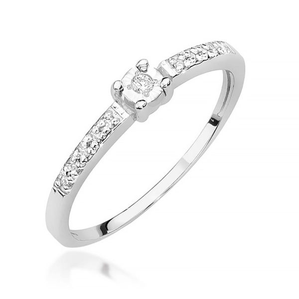 Pierścionek W467 Diament 0