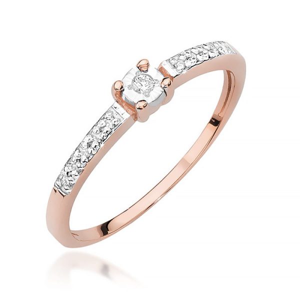 Pierścionek W467 Diament 0