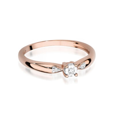 02ct różowe złoto Jubiler Kraków BigDIAMOND