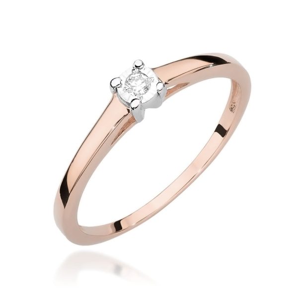 Pierścionek W471 Diament 0