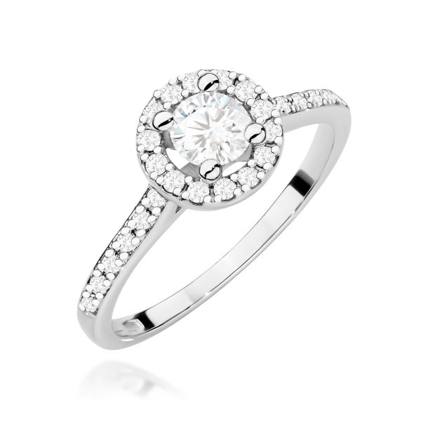 Pierścionek W477 Diament 0