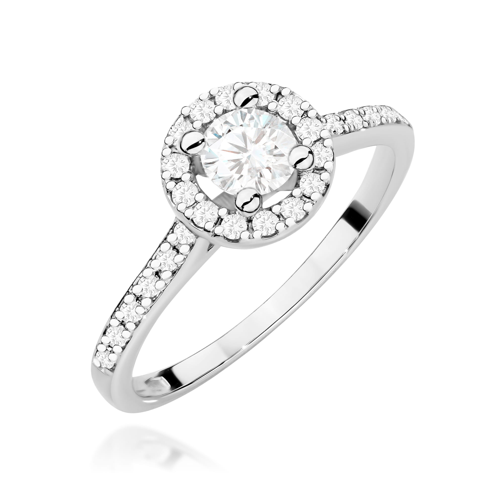 Pierścionek W477 Diament 0