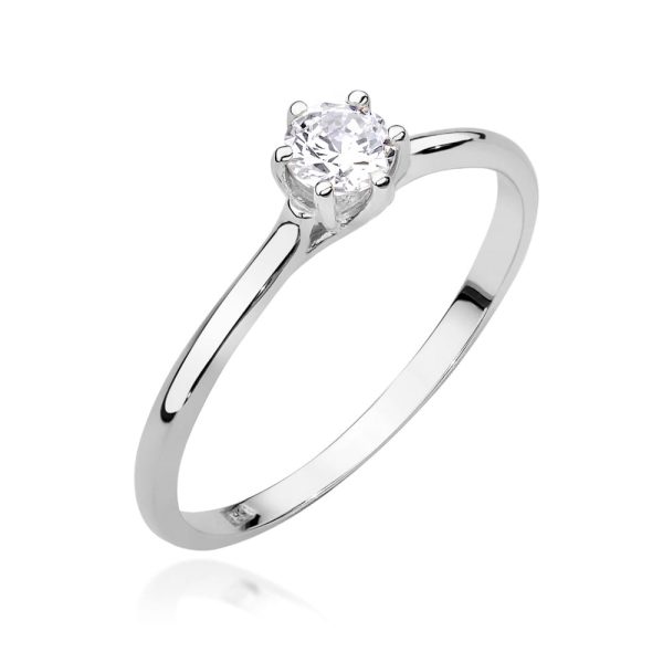 Pierścionek W499 Diament 0