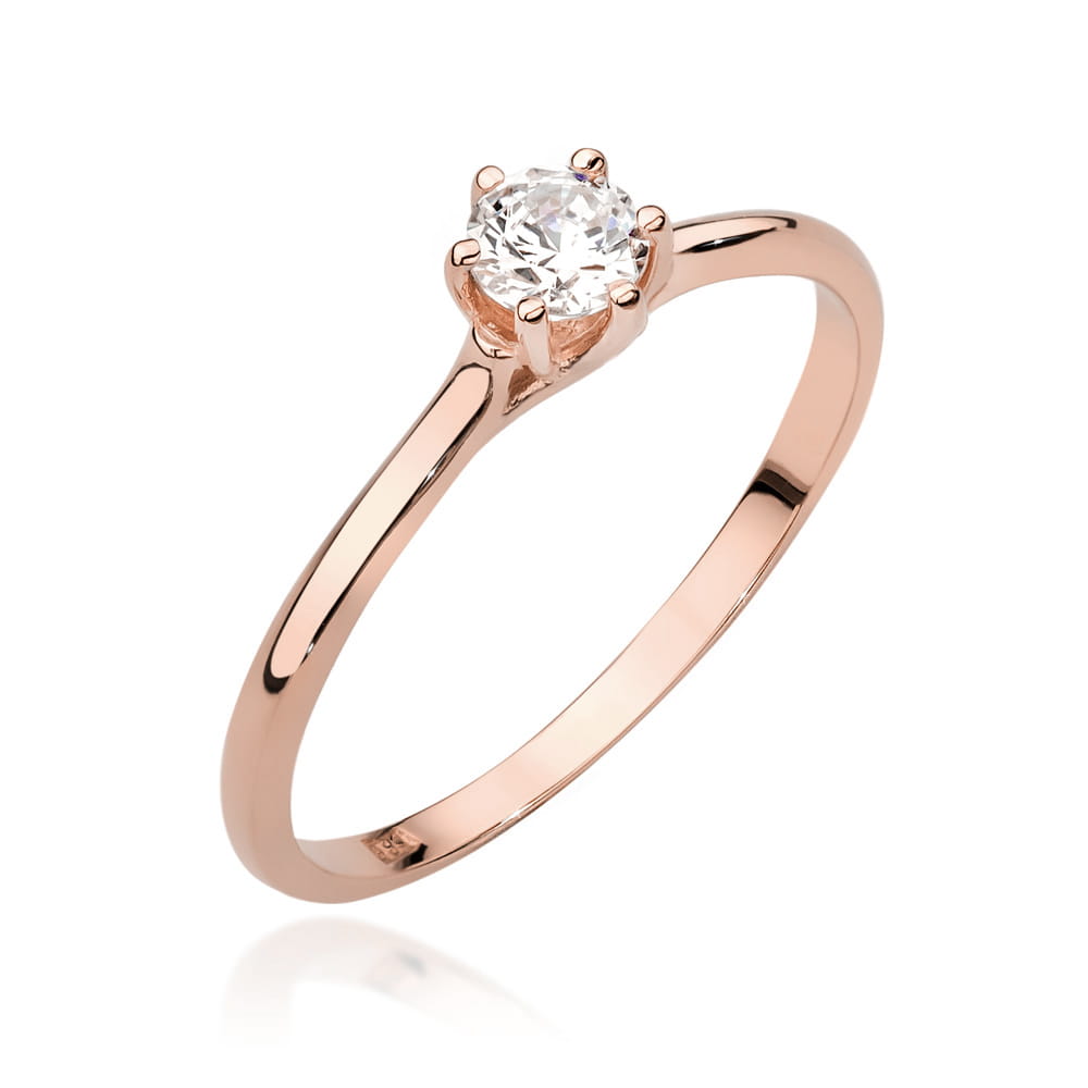 Pierścionek W499 Diament 0