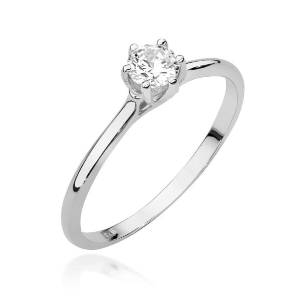 Pierścionek W499 Diament 0