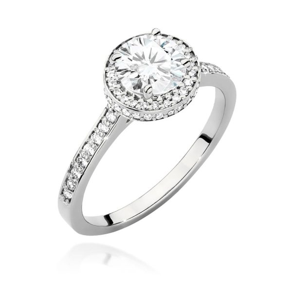 Pierścionek W508 Diament 1