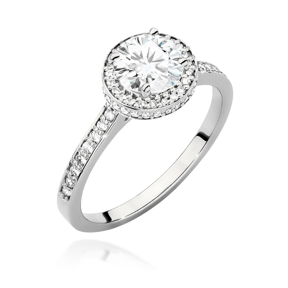Pierścionek W508 Diament 1