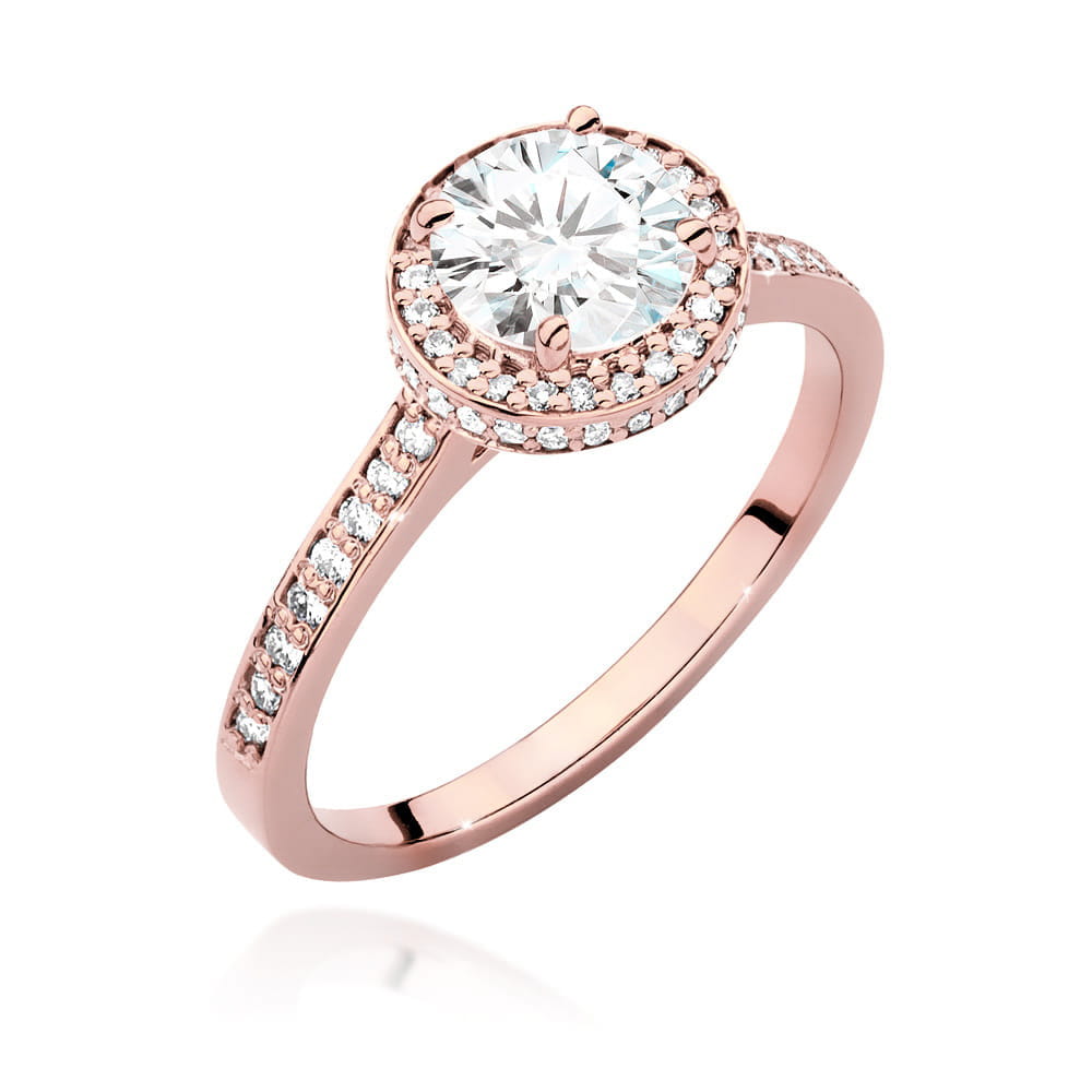 Pierścionek W508 Diament 1