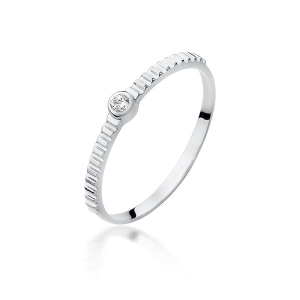 Pierścionek W512 Diament 0