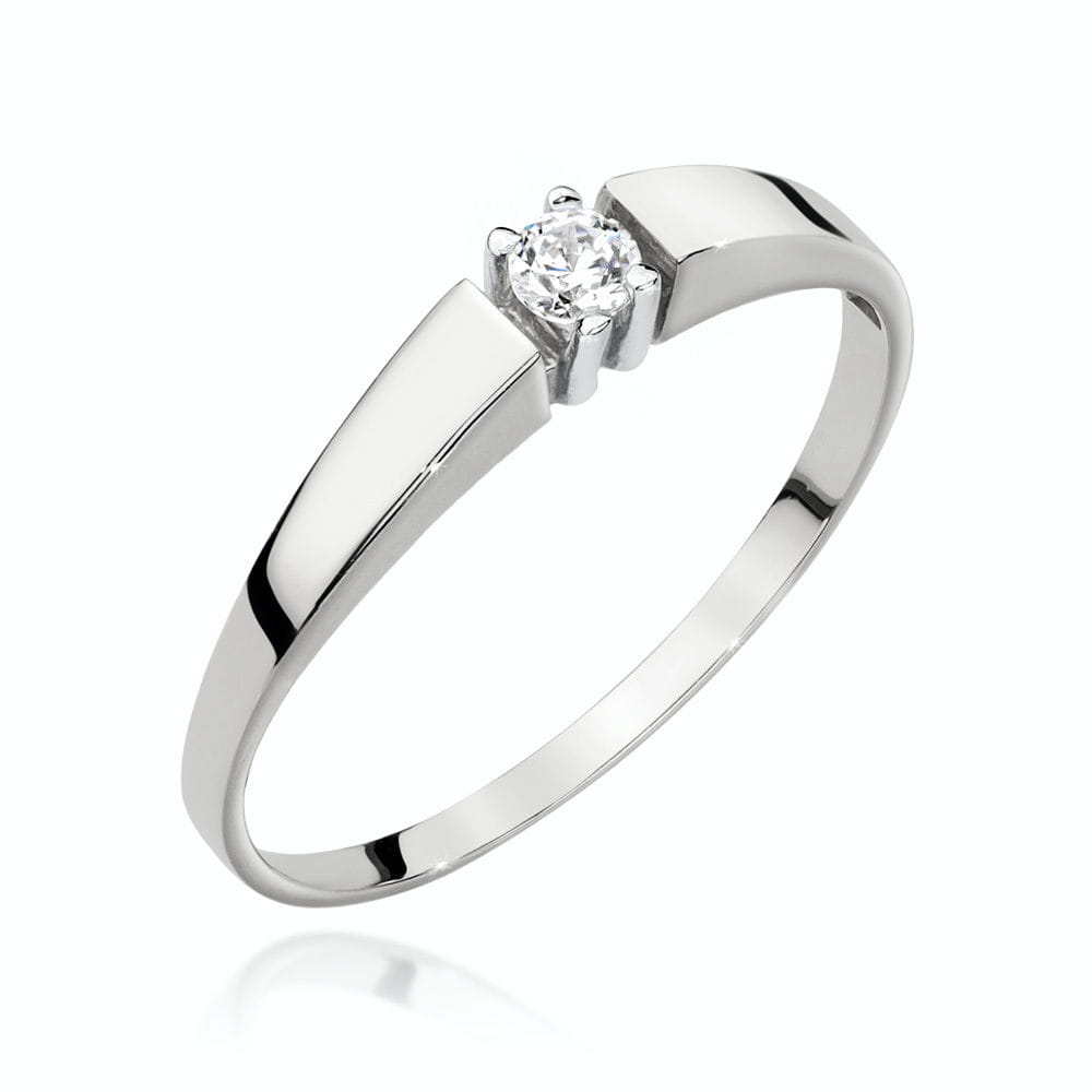 Pierścionek W524 Diament 0