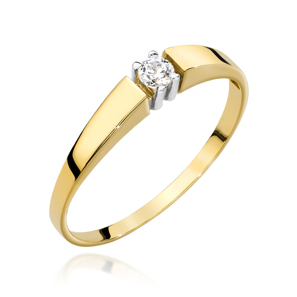 Pierścionek W524 Diament 0