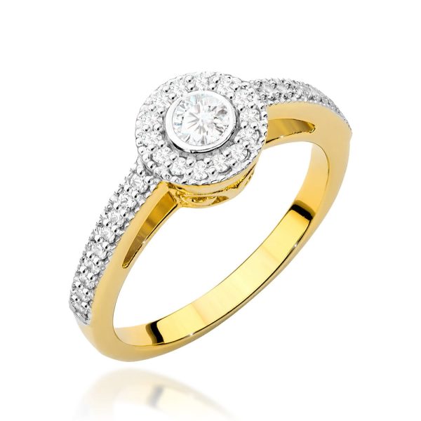 Pierścionek W530 Diament 0