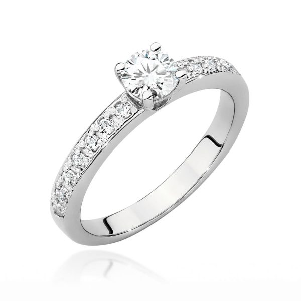 Pierścionek W534 Diament 0