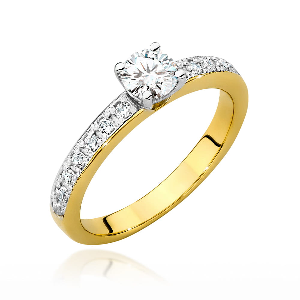 Pierścionek W534 Diament 0