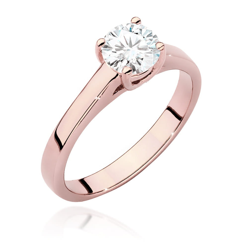 Pierścionek W544 Diament 0