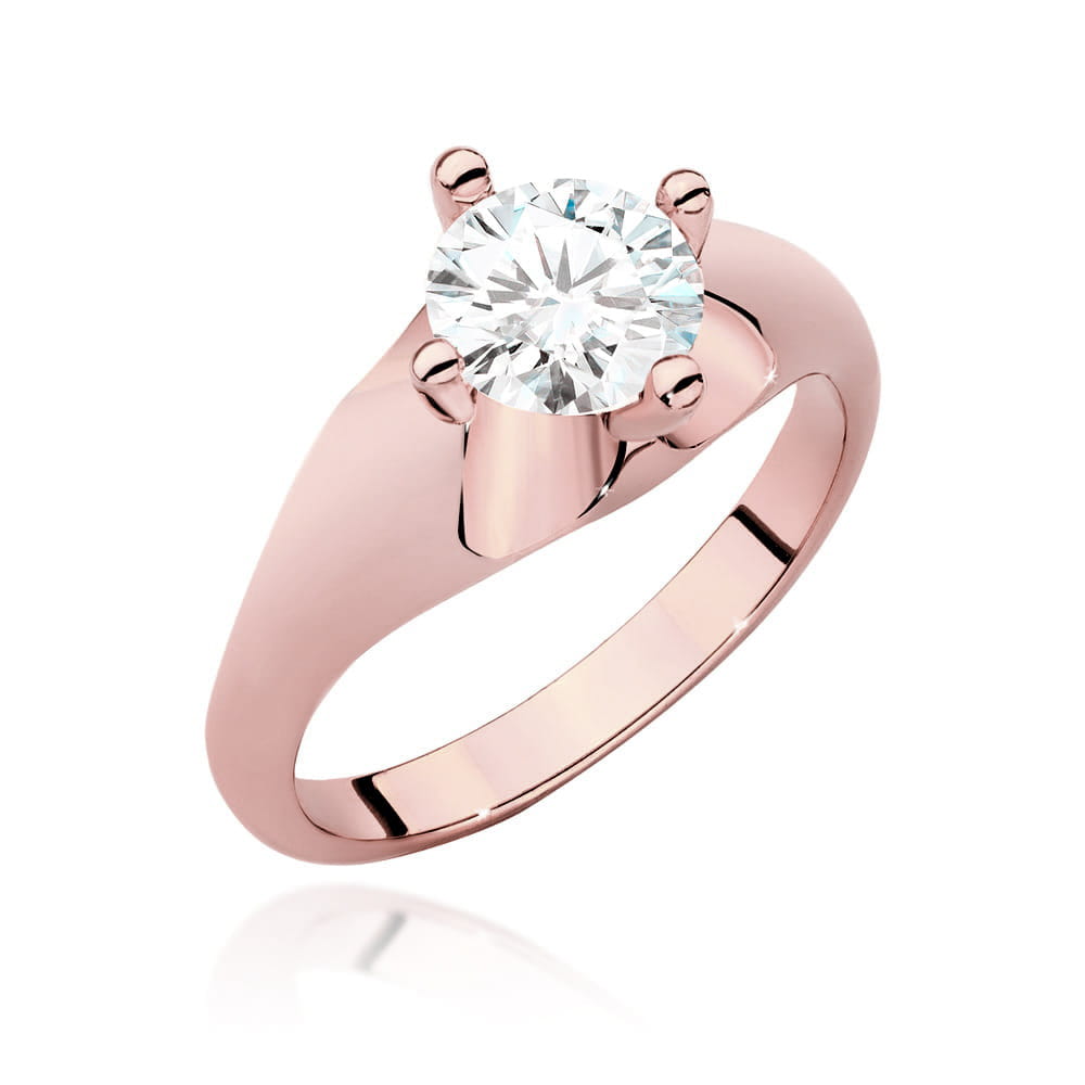 Pierścionek W545 Diament 1
