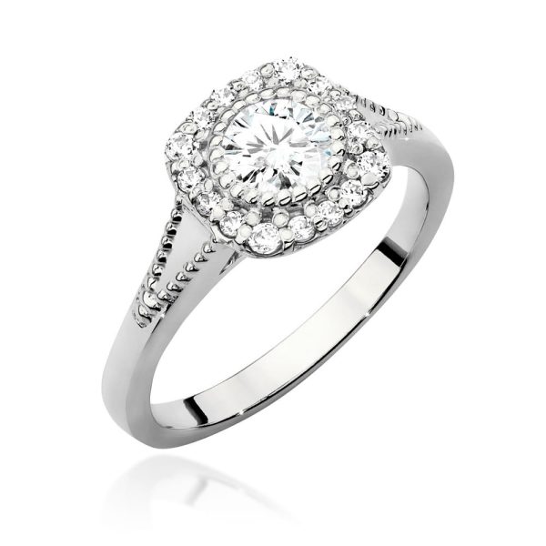 Pierścionek W552 Diament 0