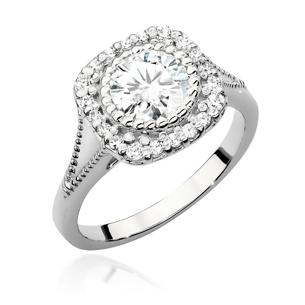Pierścionek W552 Diament 0
