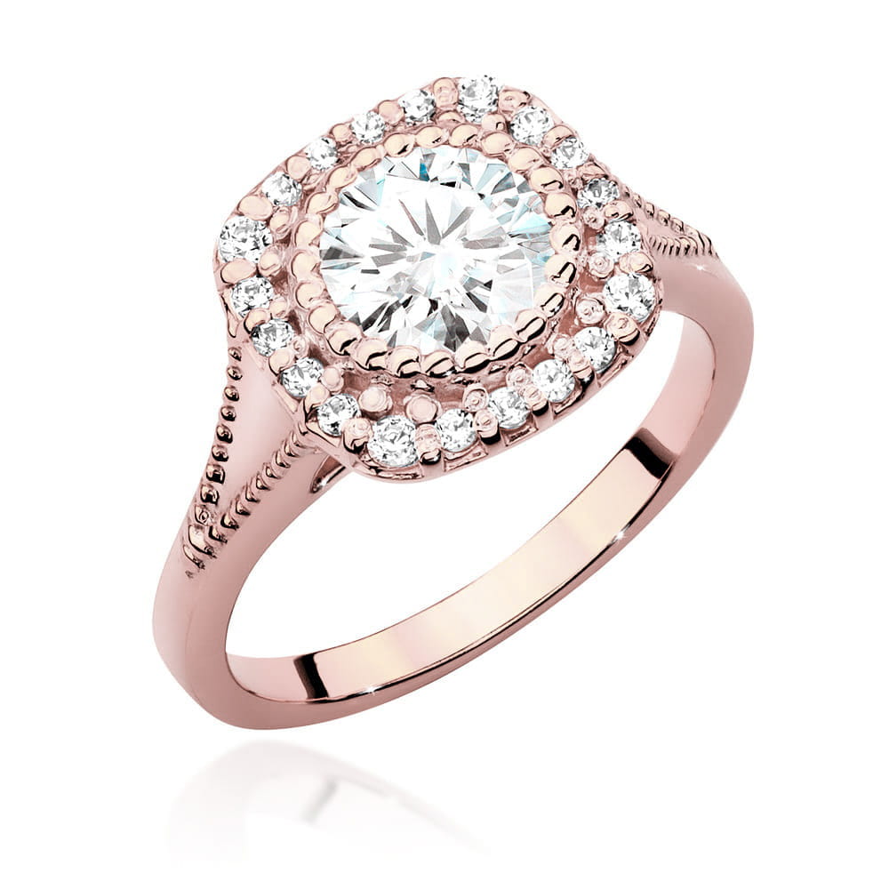 Pierścionek W552 Diament 0