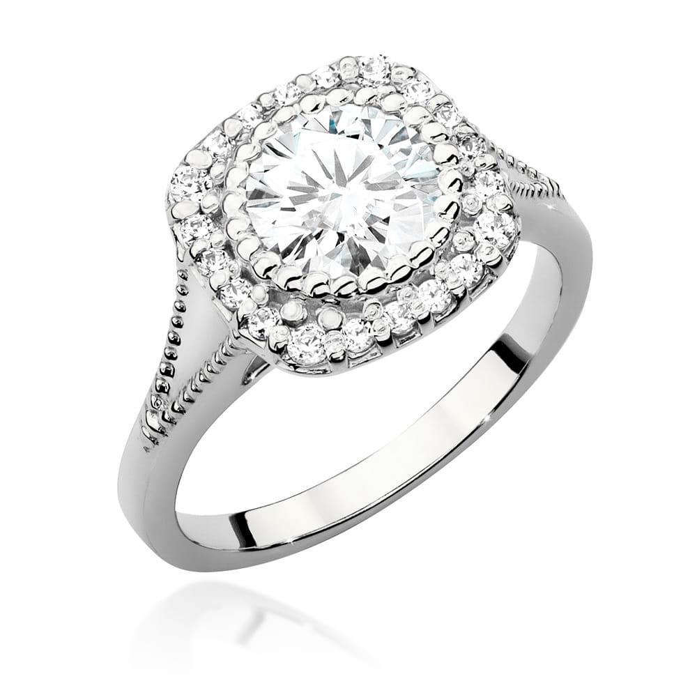 Pierścionek W552 Diament 1