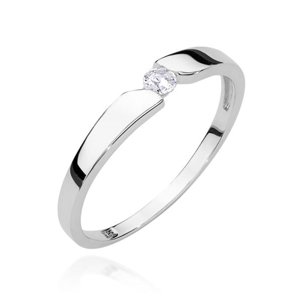 Pierścionek W554 Diament 0