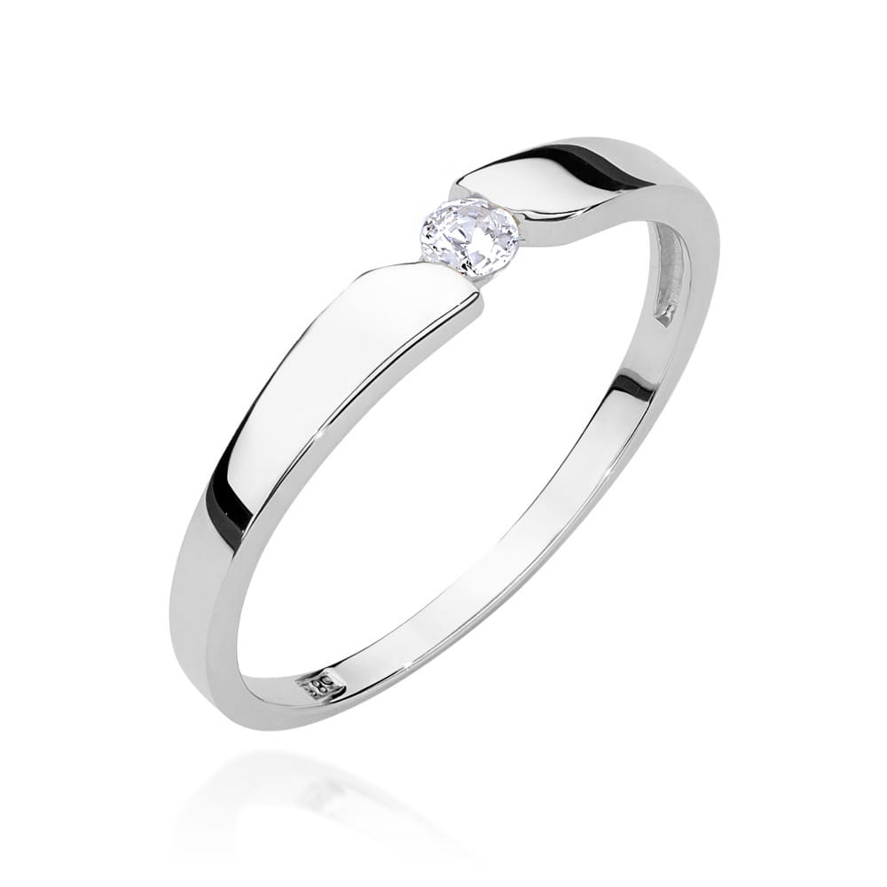 Pierścionek W554 Diament 0