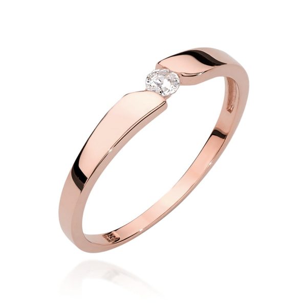 Pierścionek W554 Diament 0