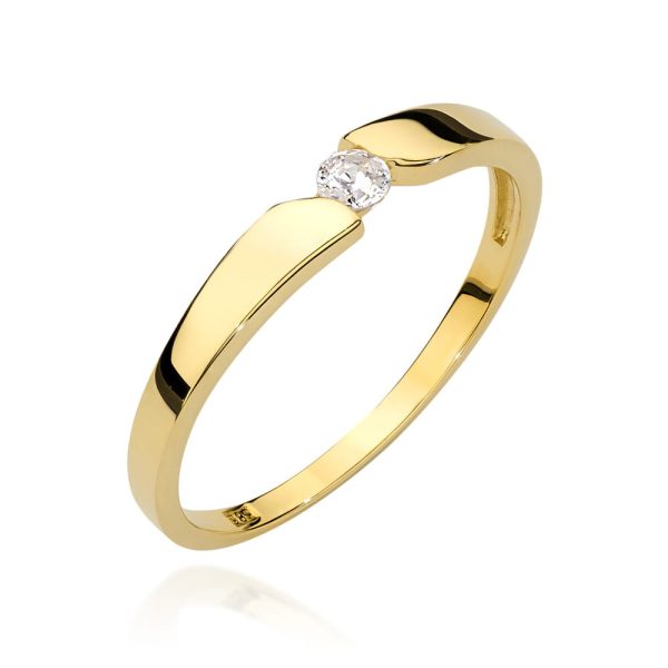 Pierścionek W554 Diament 0